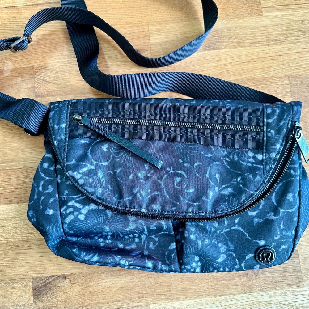 lululemon Floral Crossbody Bag
